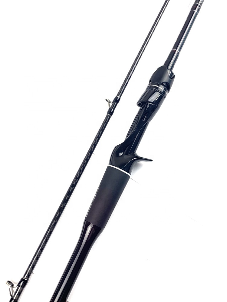 Fishing Rod Telescopic - Angelrute für Boote, Superharte Salzwasser-Kohlefaser-Teleskopstange, 2,08m