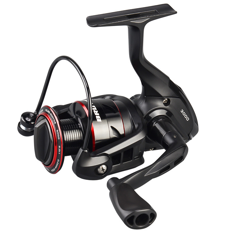 Fishing Rod Spinning - KastKingLure Spinnrolle mit Vollmetallspule für Meeresangeln