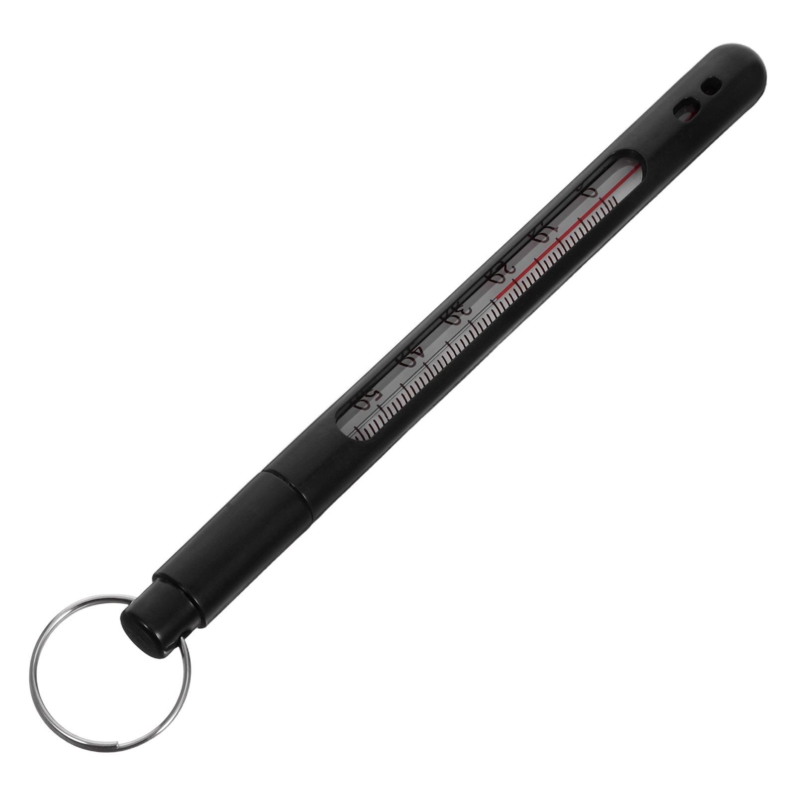 Fishing Rod Fly - Angeln-Thermometer, Outdoor-Wassertemperaturanzeige, ABS-Material, hochpräziser Sensor, Aufhängering
