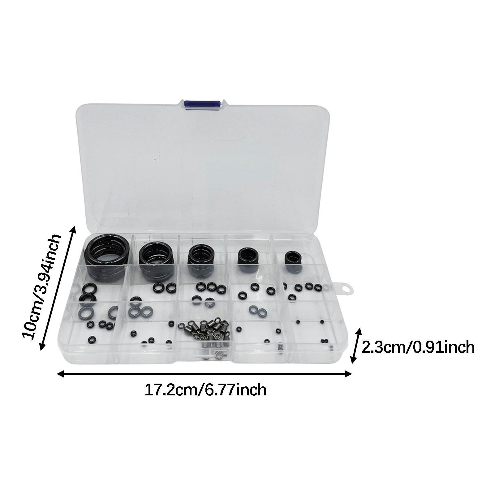 Fishing Rod Tip Replacement - Keramik-Angelruten-Spitzenführungs-Reparaturset Ösen-Ersatzteile Rutenzubehör für Teleskop-Angelruten