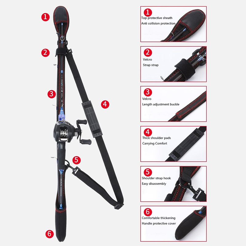 Neue Angelruten-Schutzhülle Fl – Fishing Rod Fly Bewertung und Preis
