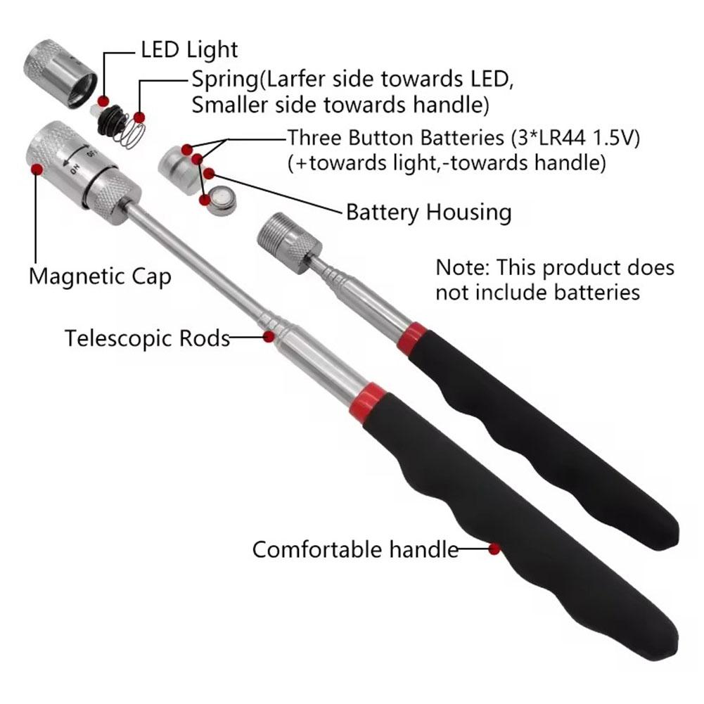Teleskopischer Magnetstift mit – Fishing Rod Telescopic Bewertung und Preis