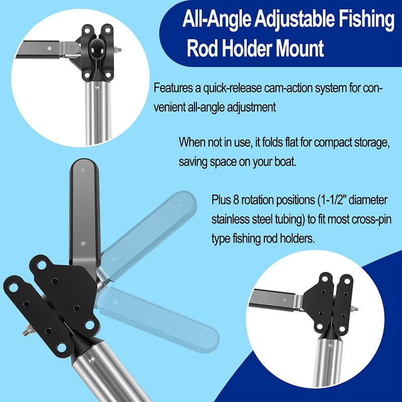 Allwinkelverstellbare Angelrut – Fishing Rod Holder Bewertung und Preis