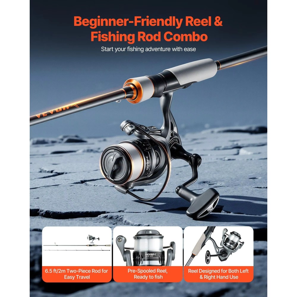 Carbon-Angelrute für Barschang – Fishing Rod Combo Bewertung und Preis