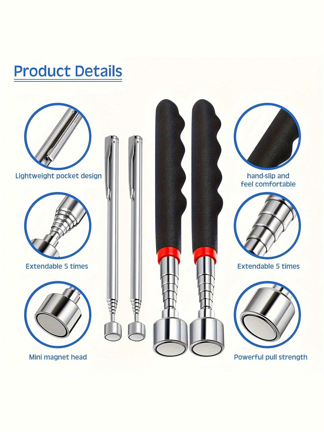 Einziehbares Magnet-Pickup-Wer – Fishing Rod Telescopic Bewertung und Preis